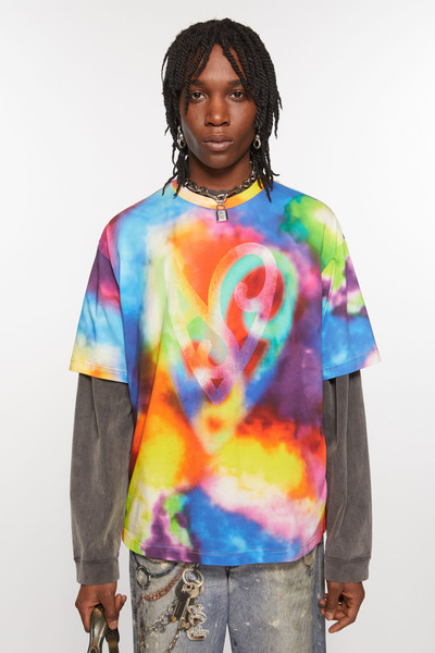 Acne Studios T-shirt Stronger Together Forever - Multicolor outlook