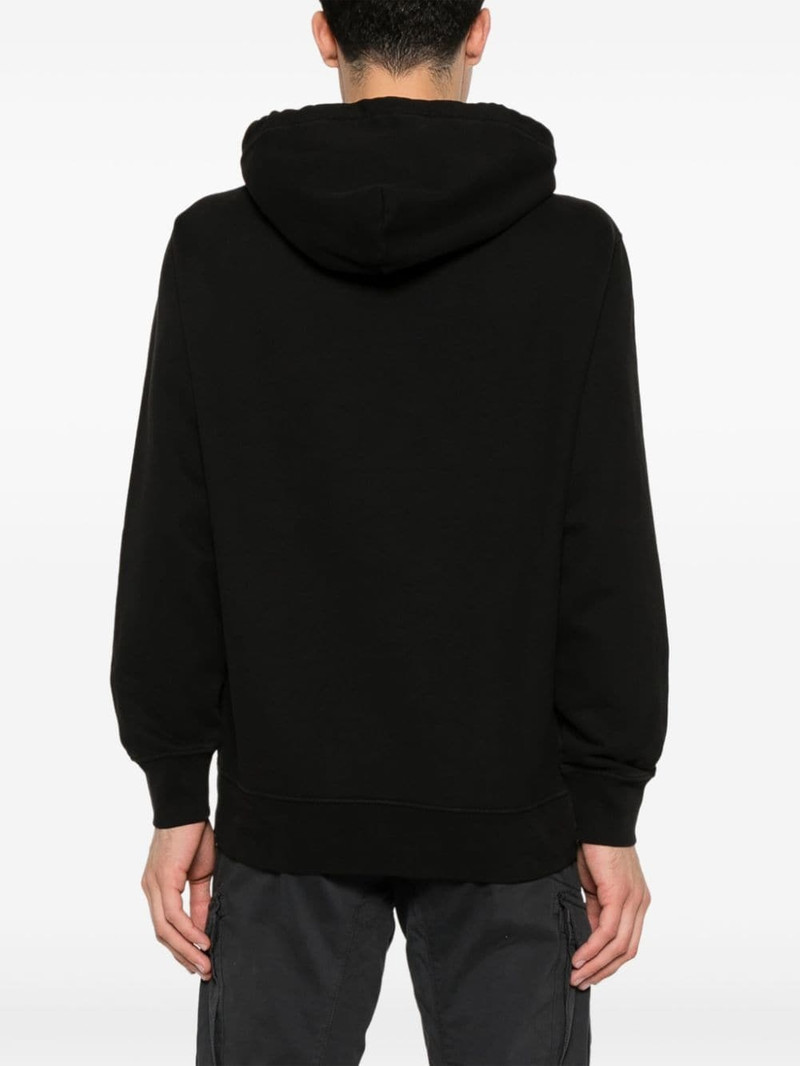 logo fleece hoodie 4