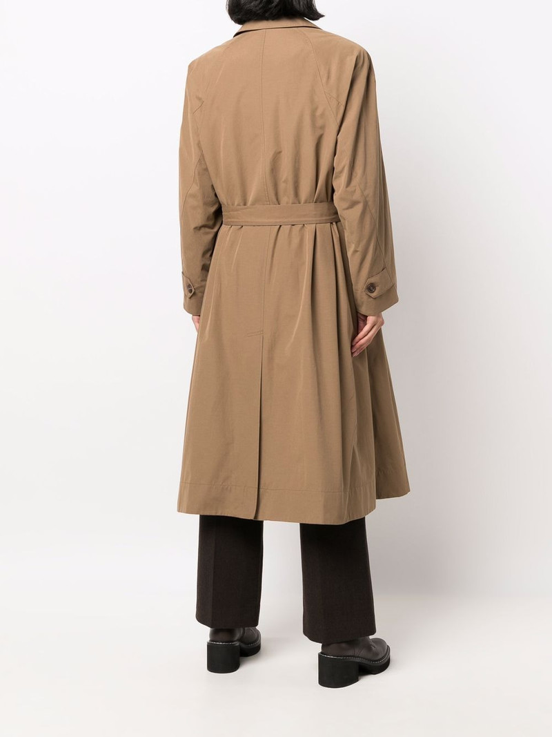 belted single-breasted coat 4