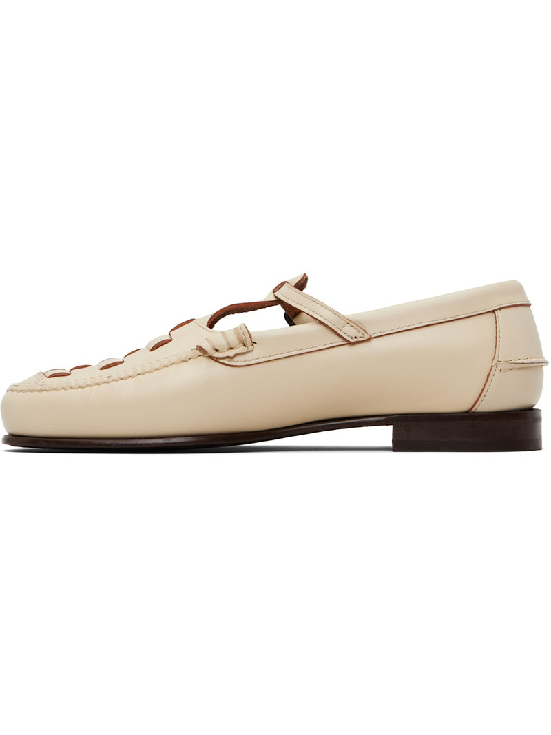 HEREU Off-White Maqueda Loafers outlook