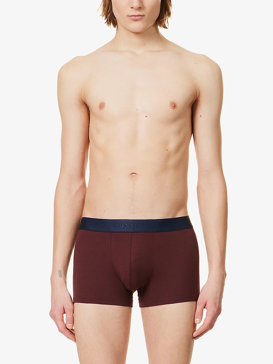 Logo-waistband stretch-cotton boxers - 2