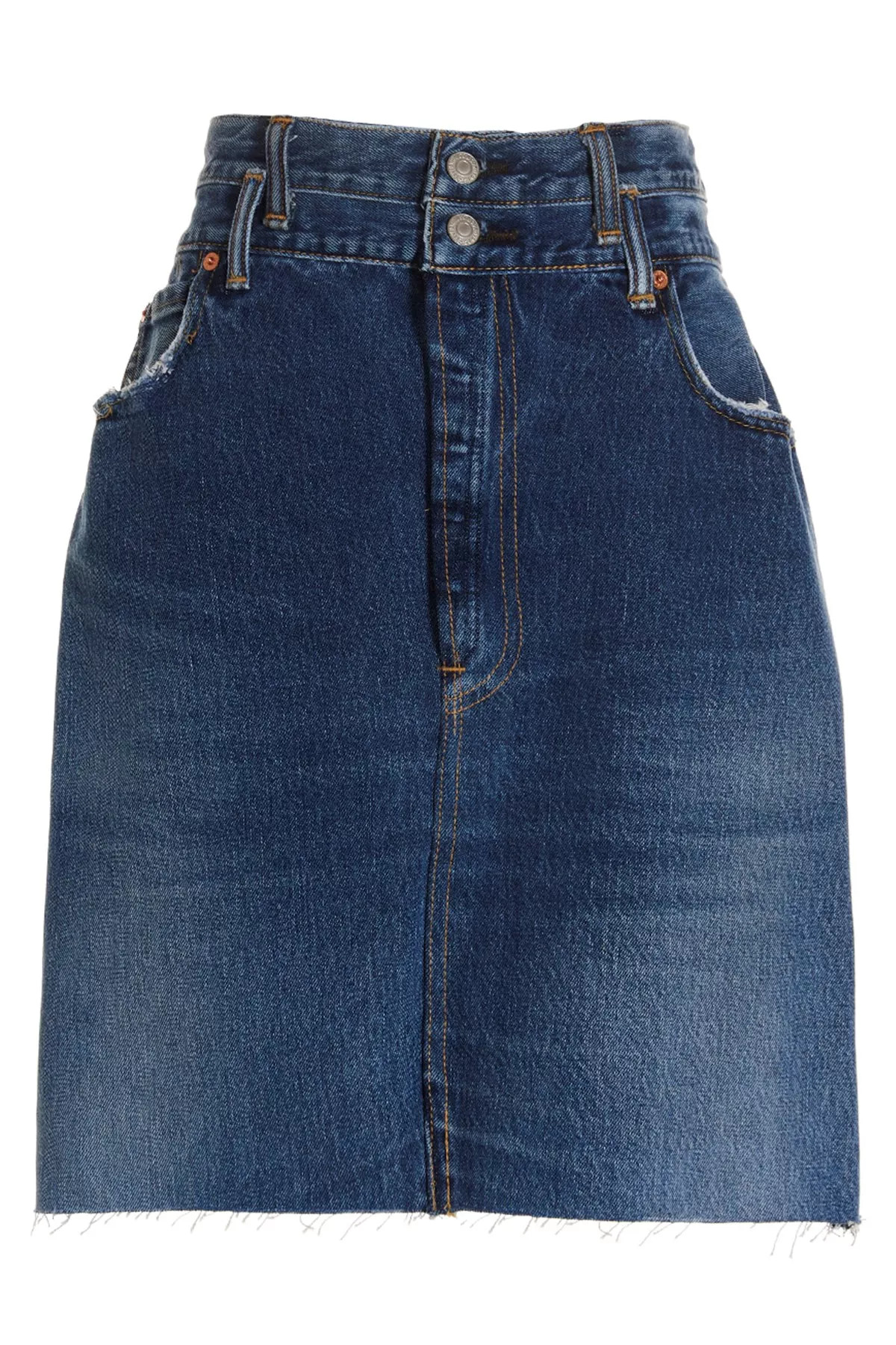 'Double Waisted Pencil' Re Done x Levi's skirt - 10