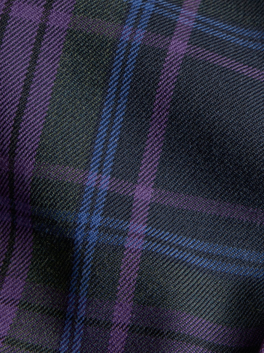 MAXI CHECK TROUSERS - 7