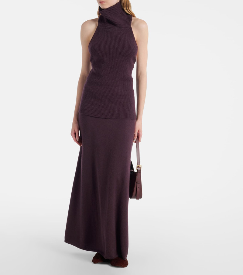 LISA YANG Maddie open-back cashmere top outlook