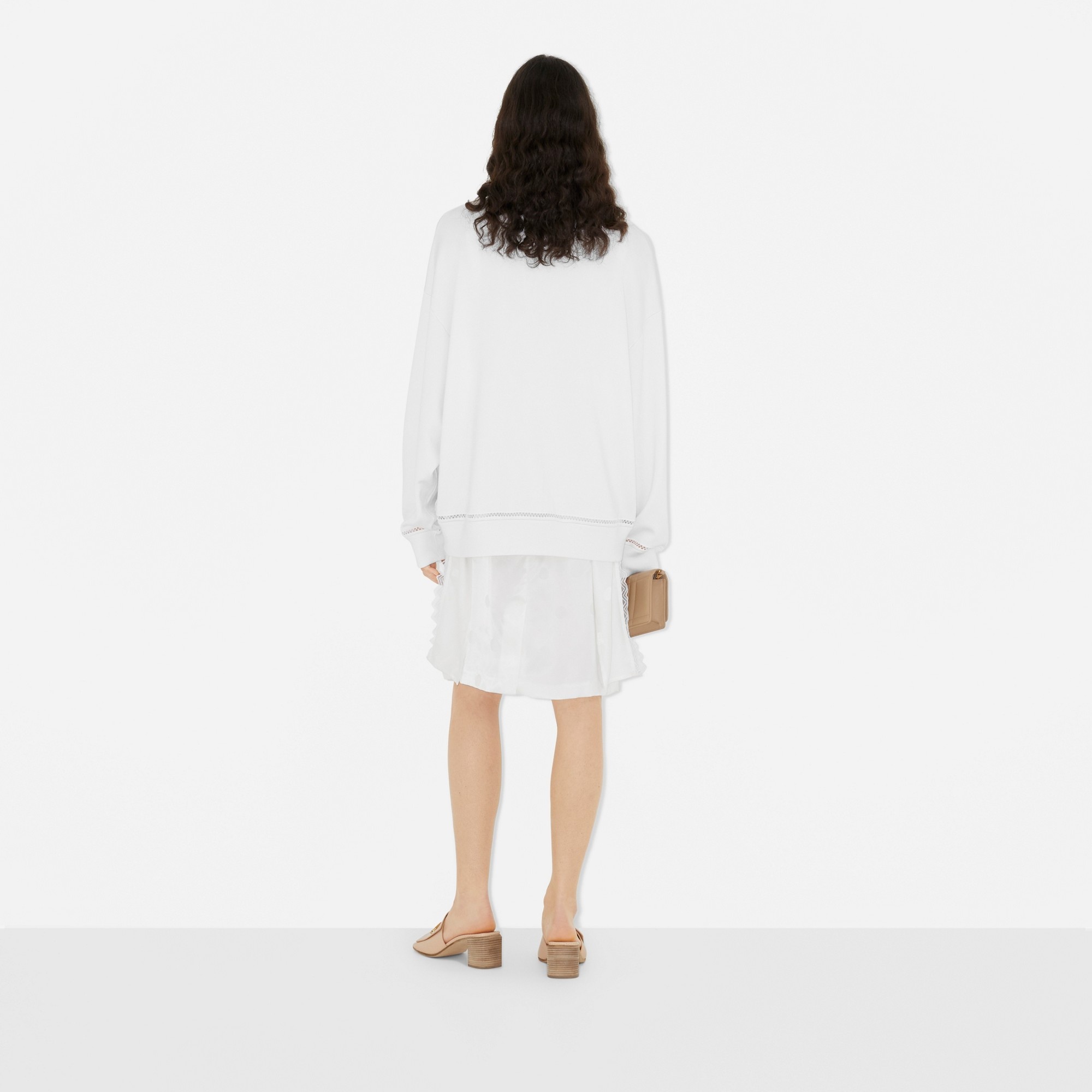 Letter Graphic Viscose Blend Sweater - 4