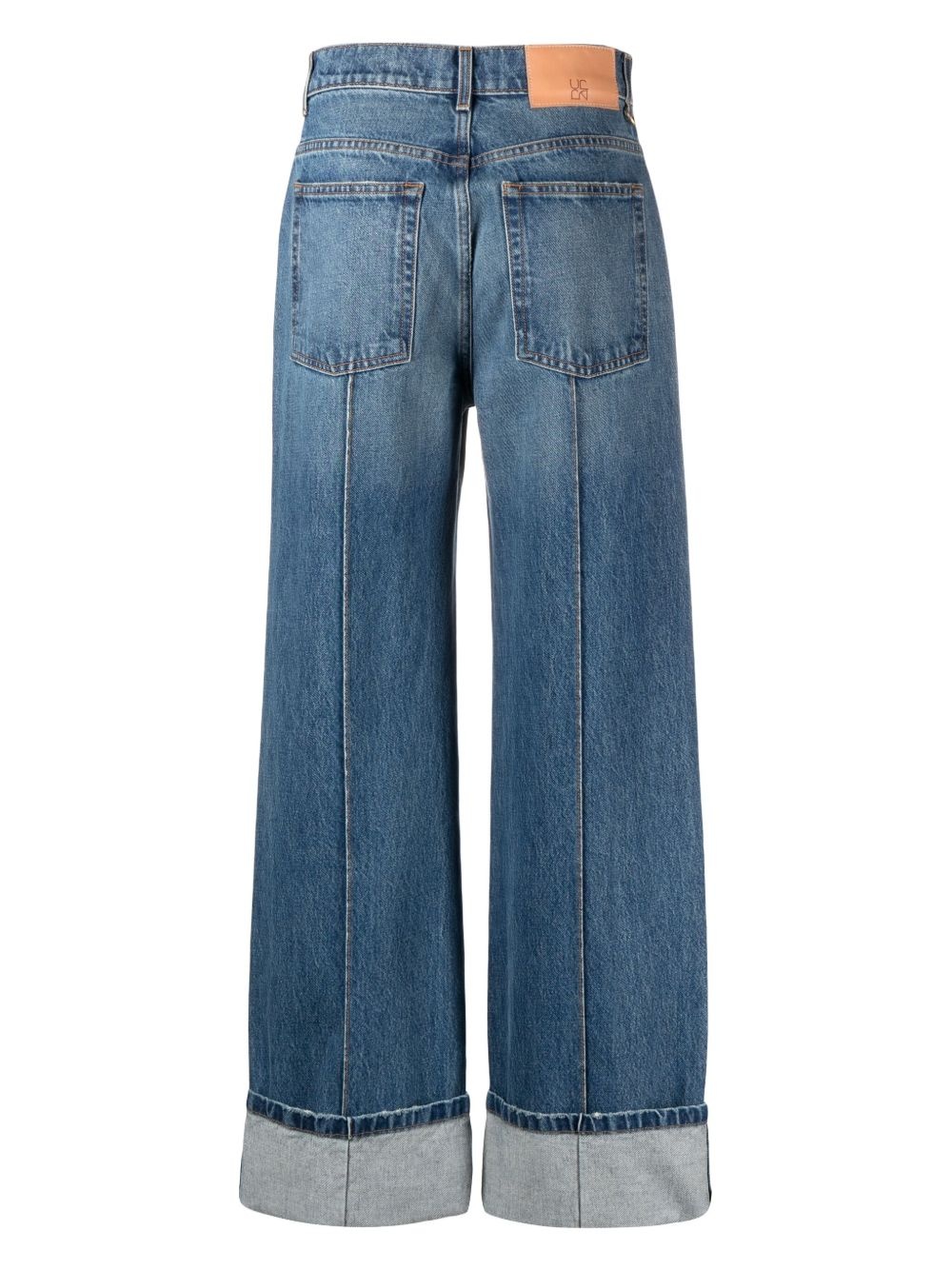 The Genevieve high-rise wide-leg jeans - 2