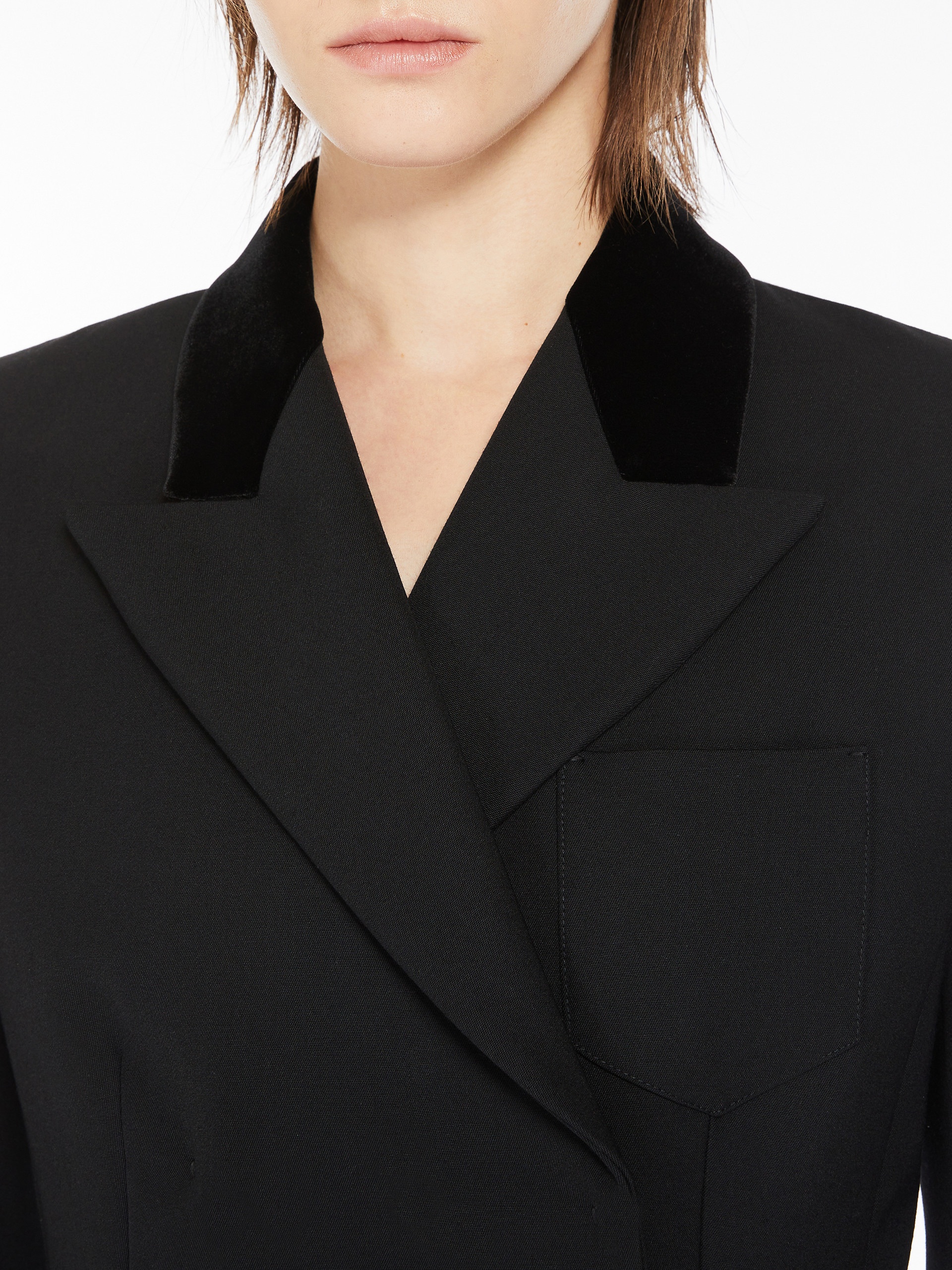AGGRAVI1234 Tech-wool tailored blazer - 5