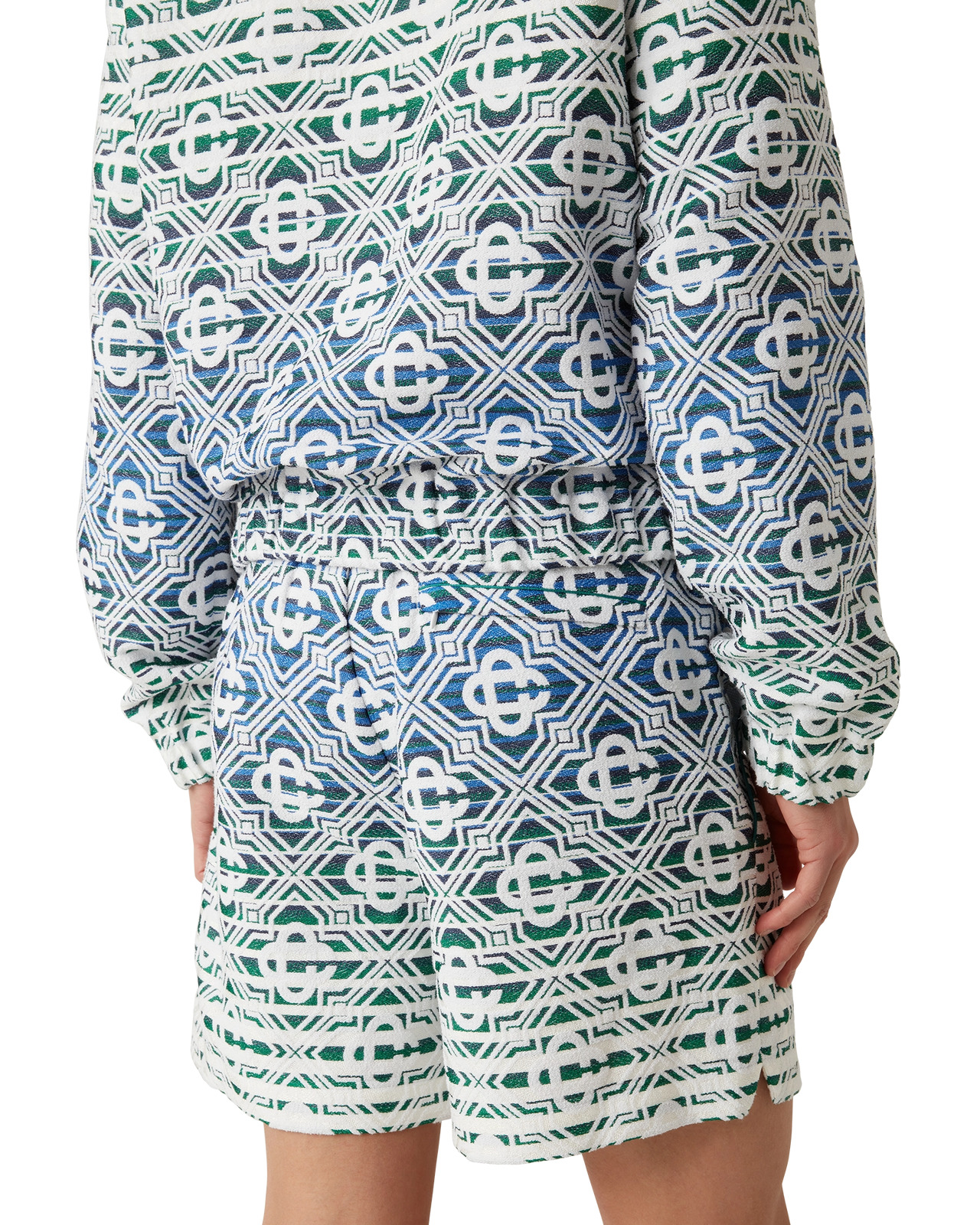 Monogram Gradient Towelling Shorts | Casablanca Paris - 5