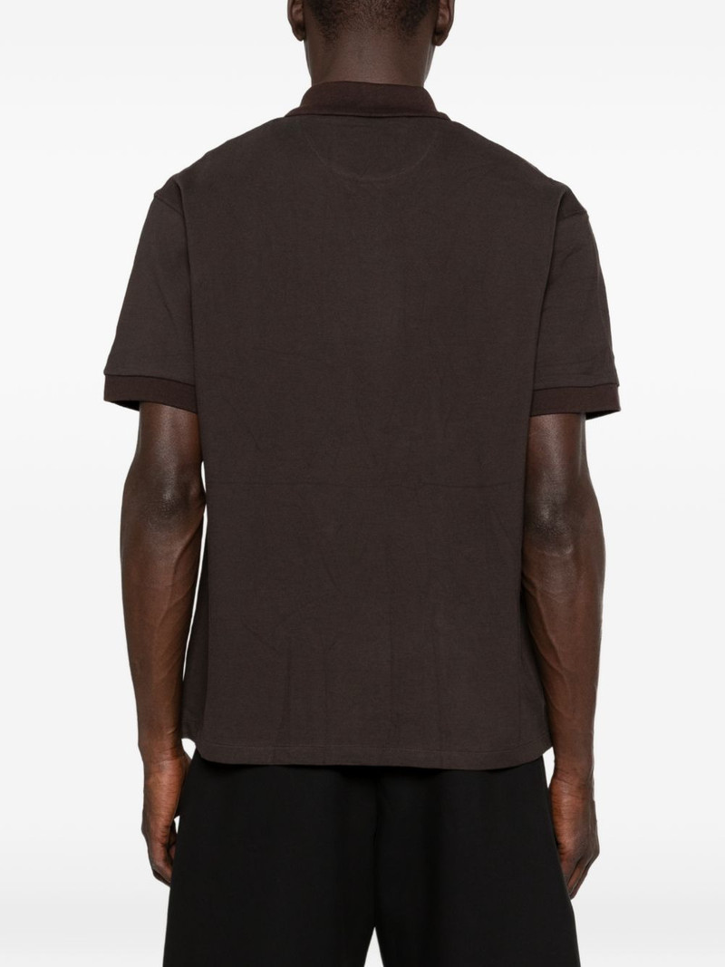sun-faded cotton polo shirt 4