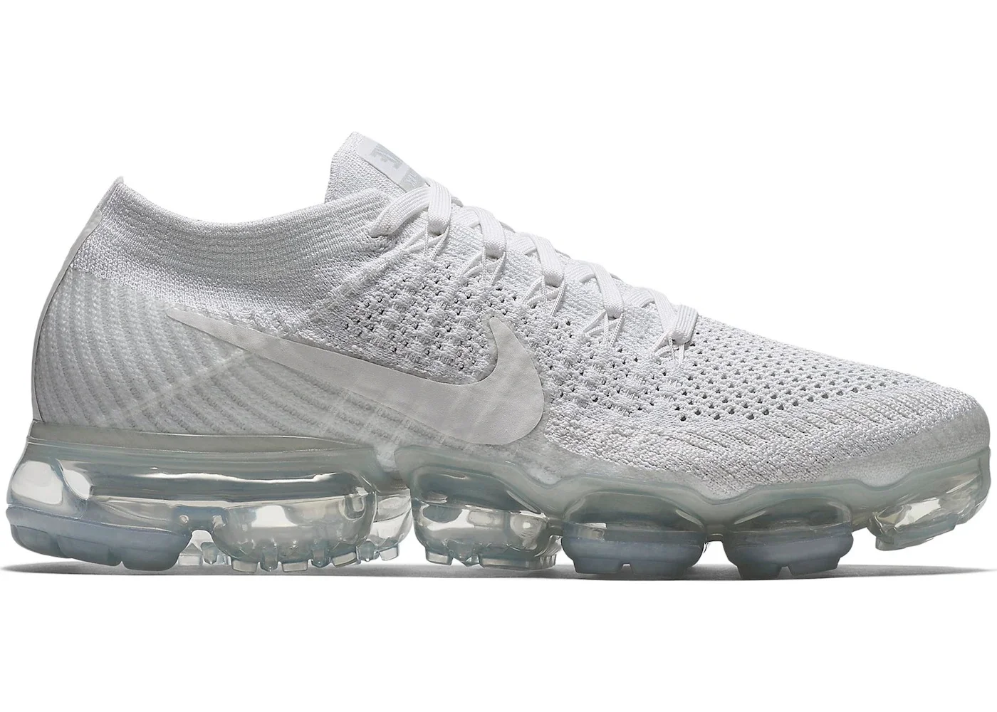 Nike Air VaporMax Triple White (Women's) - 1