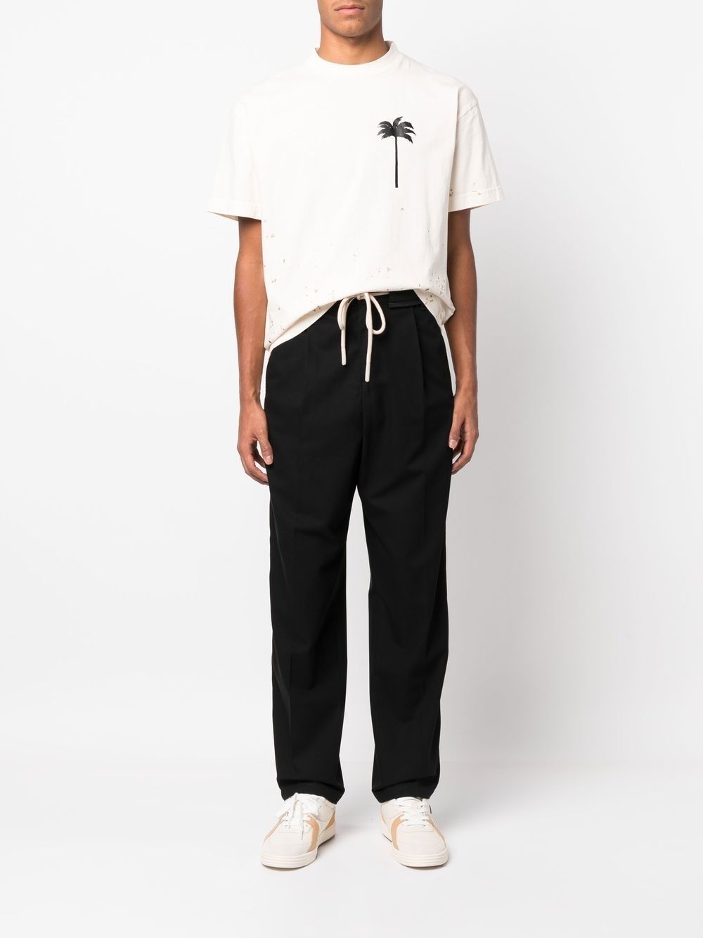 side-stripe track pants - 2