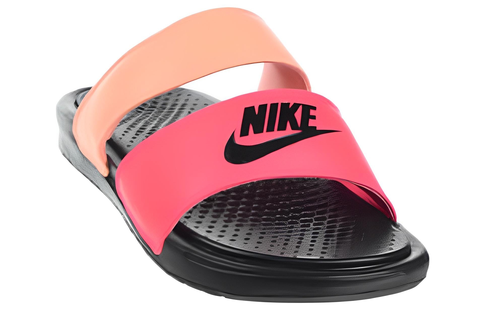 (WMNS) Nike Benassi Duo Ultra Slide 'Racer Pink Sunset Glow' 819717-602 - 3