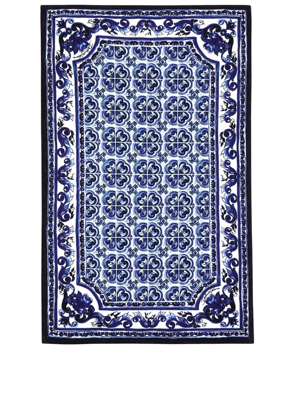 Blu Mediterraneo beach towel - 1