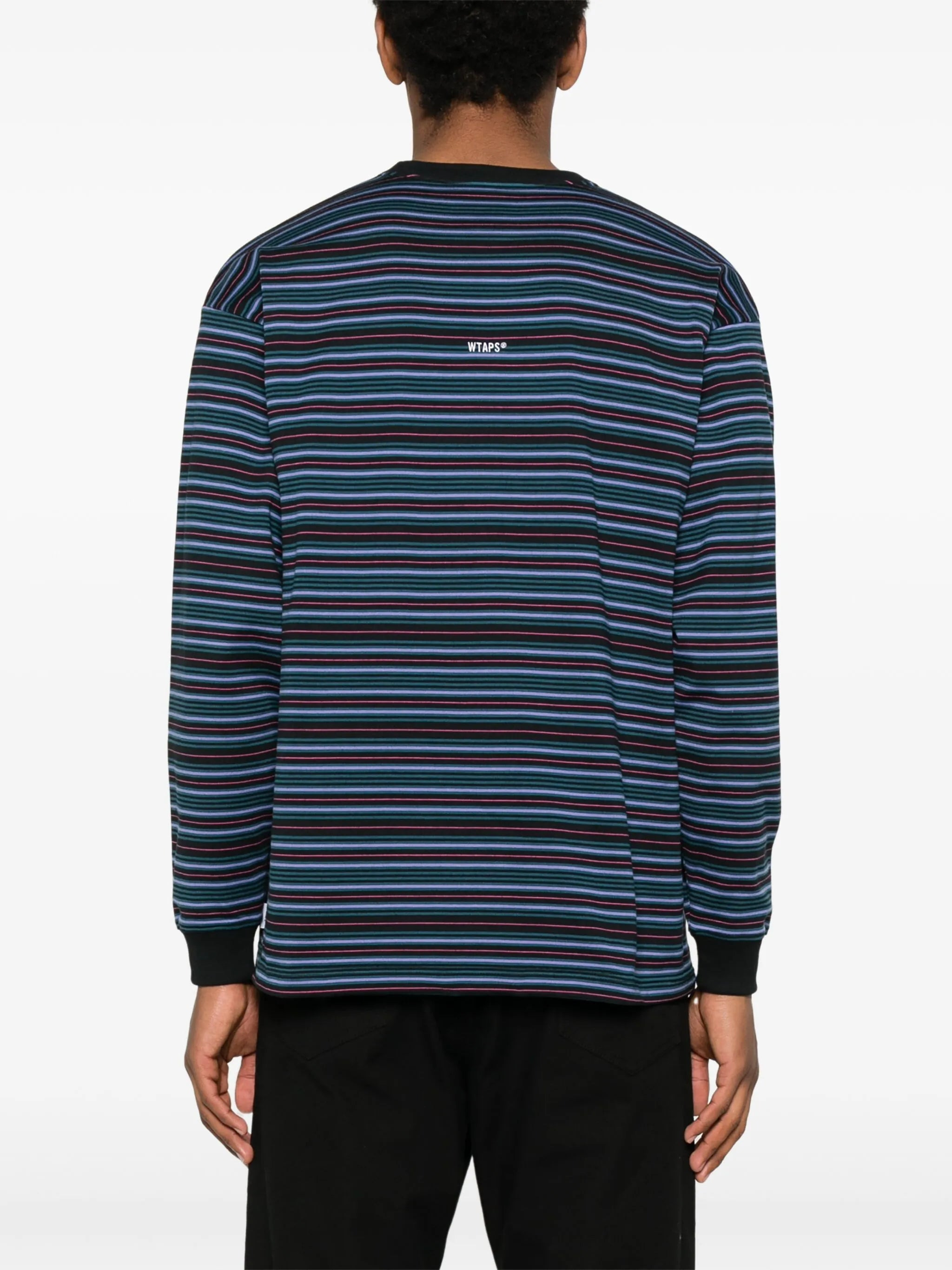striped T-shirt - 4