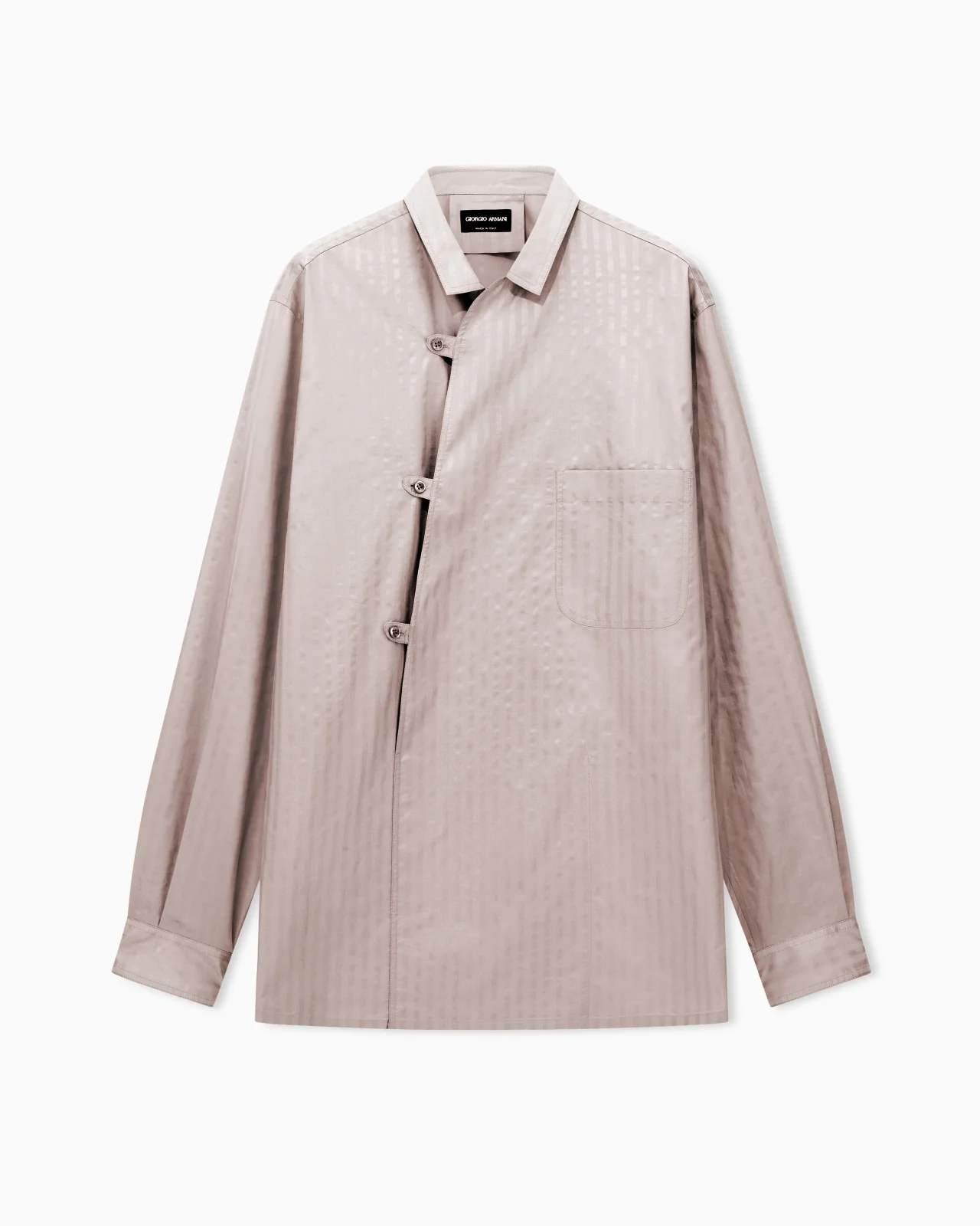 COTTON AND SILK SHIRT - 1