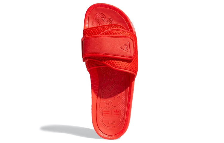 adidas Pharrell x Boost Slides 'Active Red' FY6140 - 5
