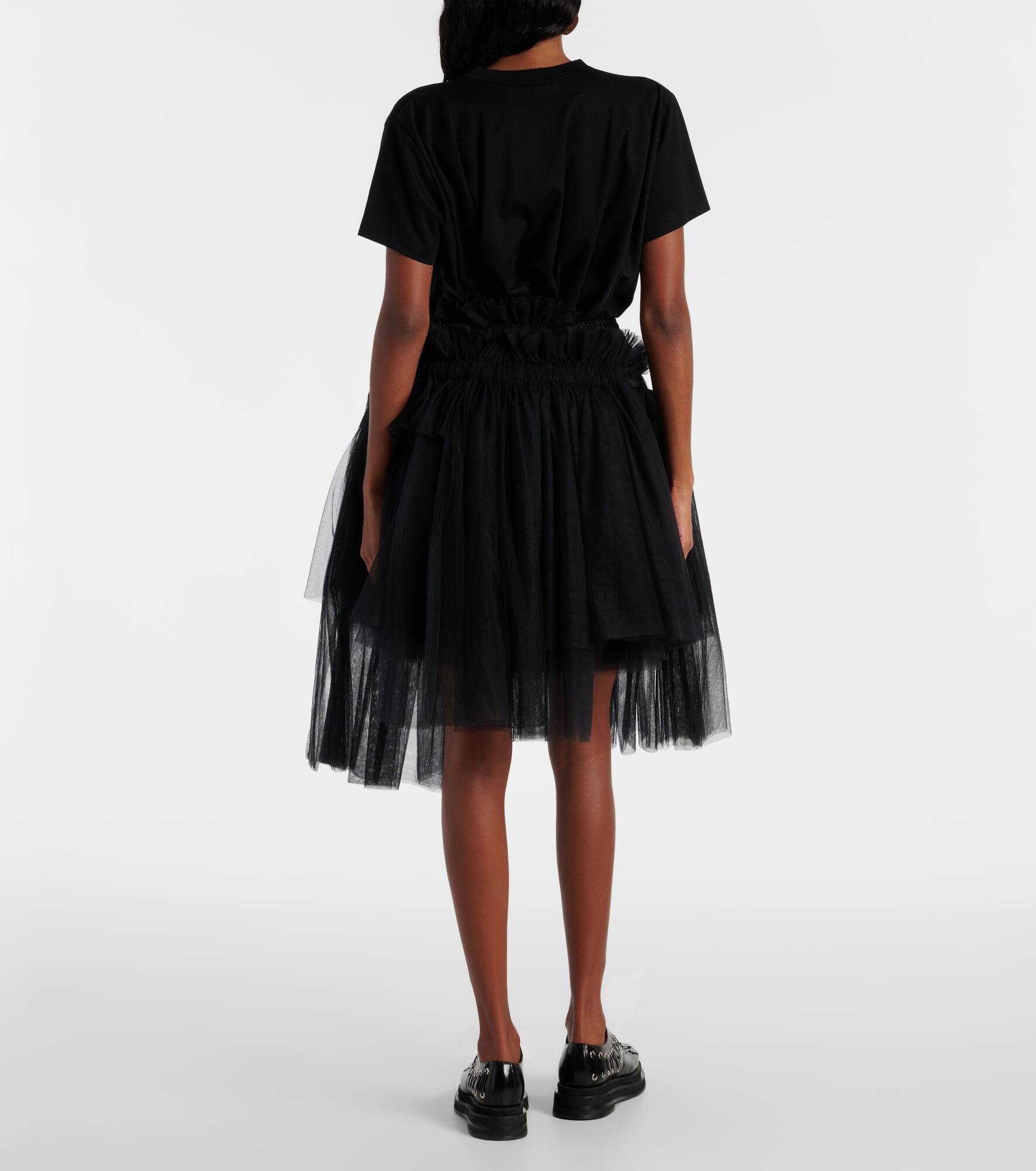 Mesh midi skirt - 3