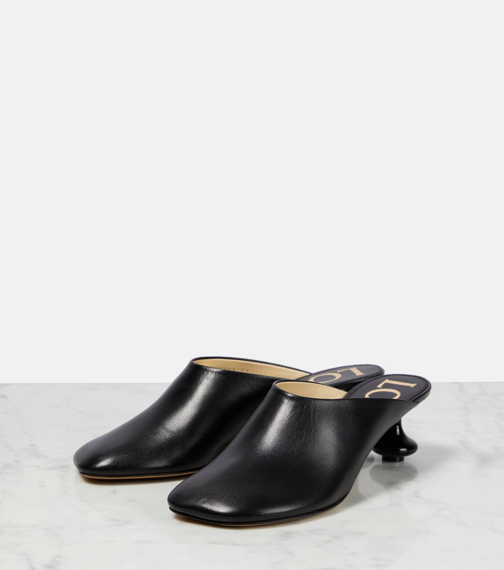 Toy leather mules - 5