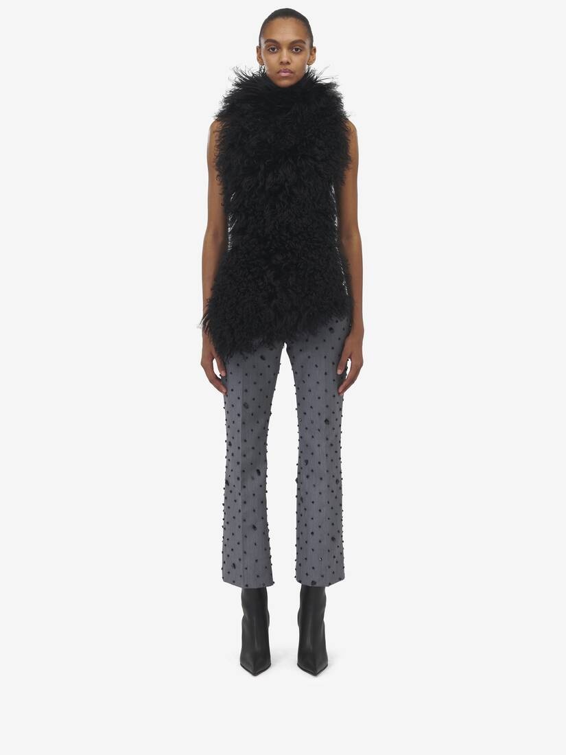 Shearling Sleeveless Top - 3