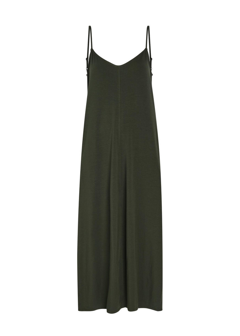 Eileen Fisher Lantern Jersey Midi Dress 1