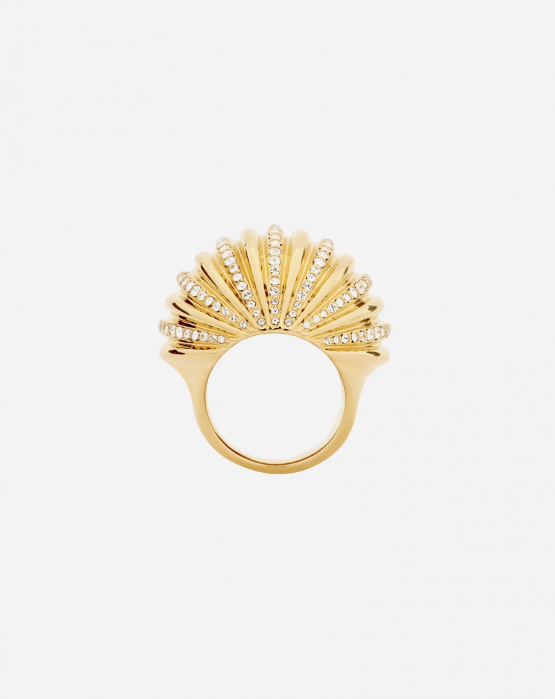 RHINESTONE ARPÈGE RING - 2