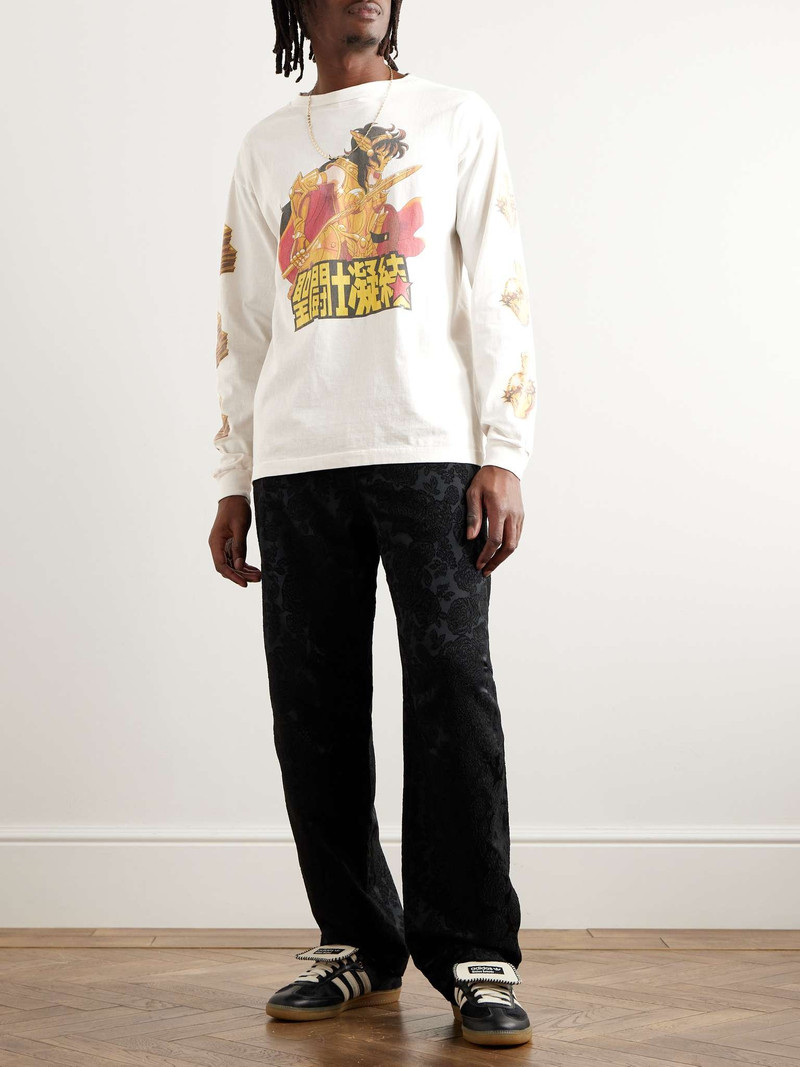 SAINT M×××××× + CLOT Printed Cotton-Jersey T-Shirt outlook