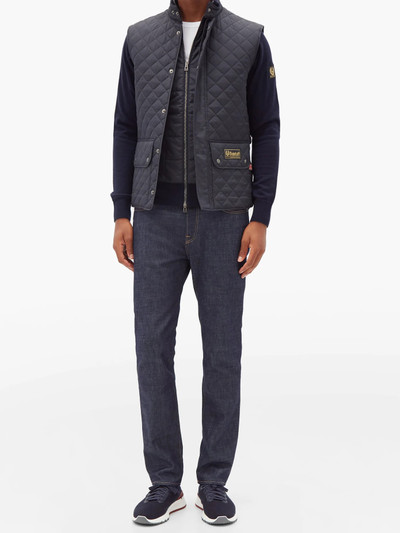 Belstaff Diamond-quilted shell gilet outlook