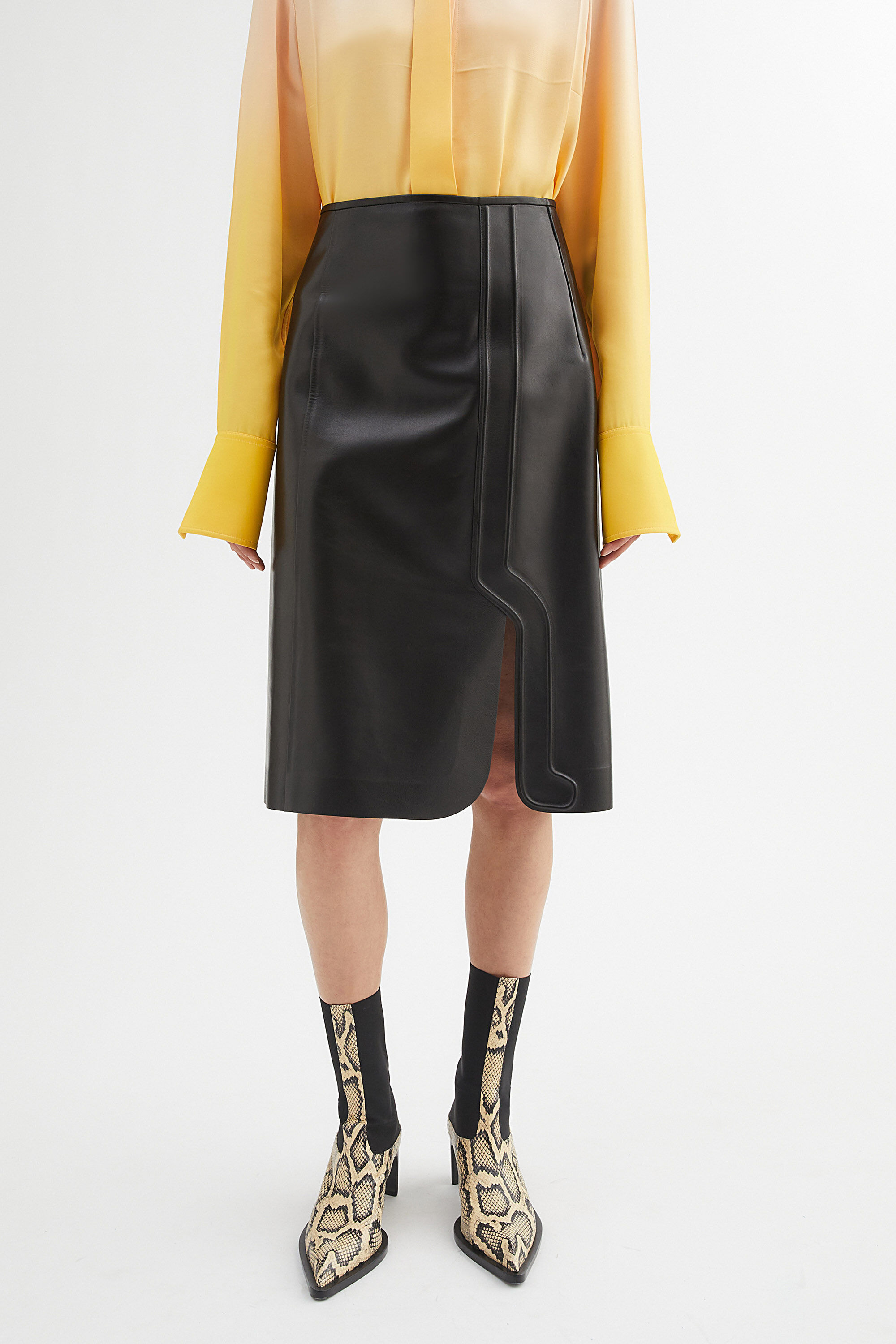 Leather Skirt - 3