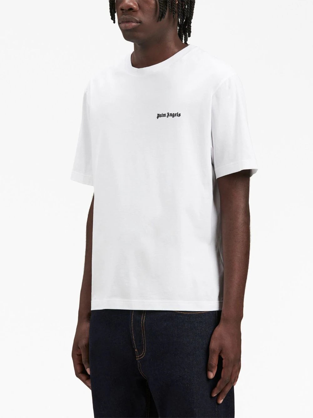 Crew-Neck T-Shirt With Embroidery - 3