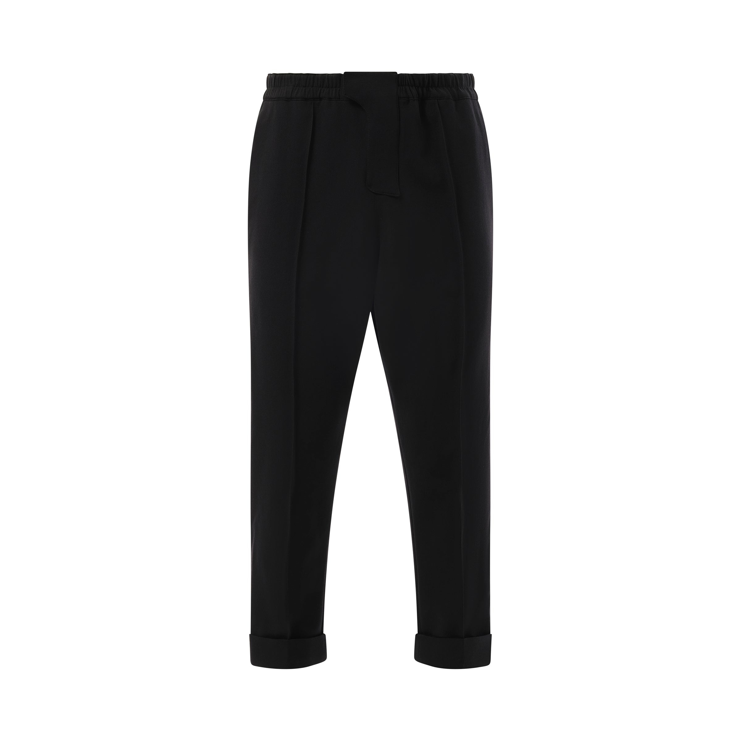 Tailored GDP Slouch Pants in Black - 2