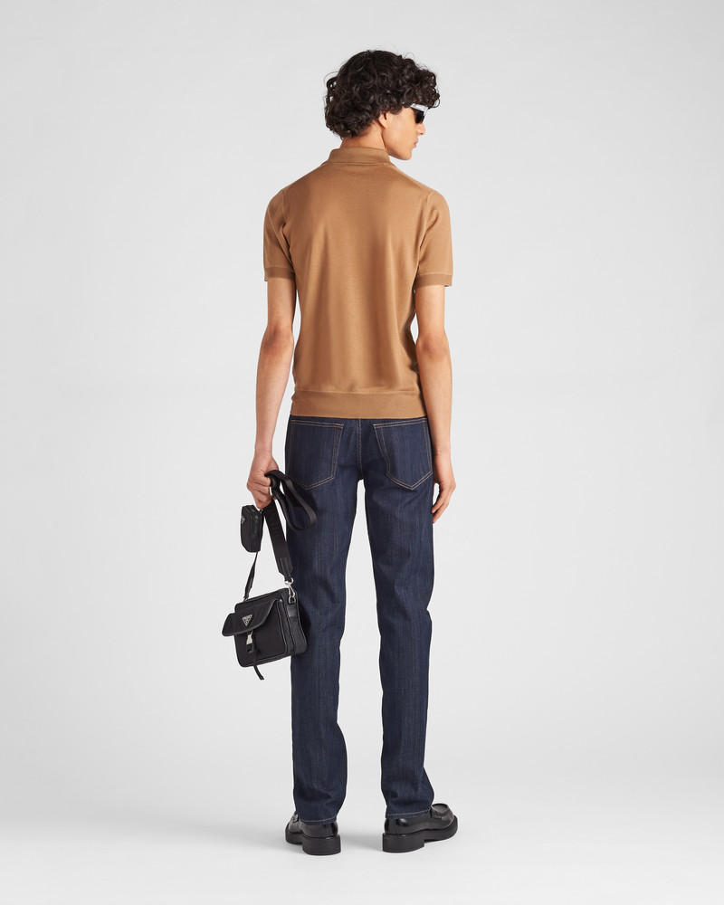 Five-pocket stretch-denim trousers 5
