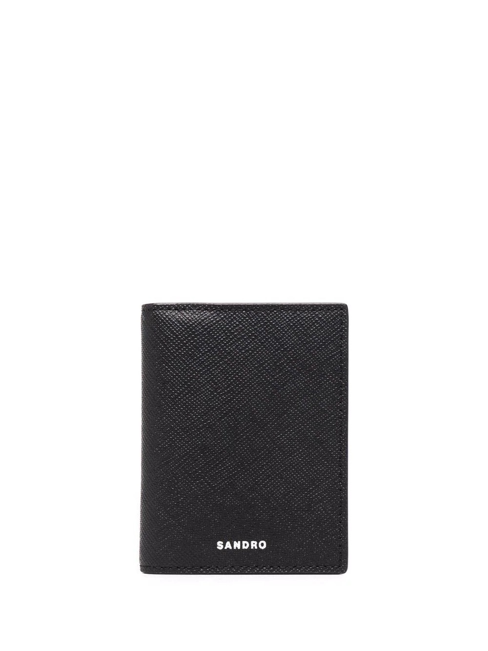 textured bi-fold wallet - 1