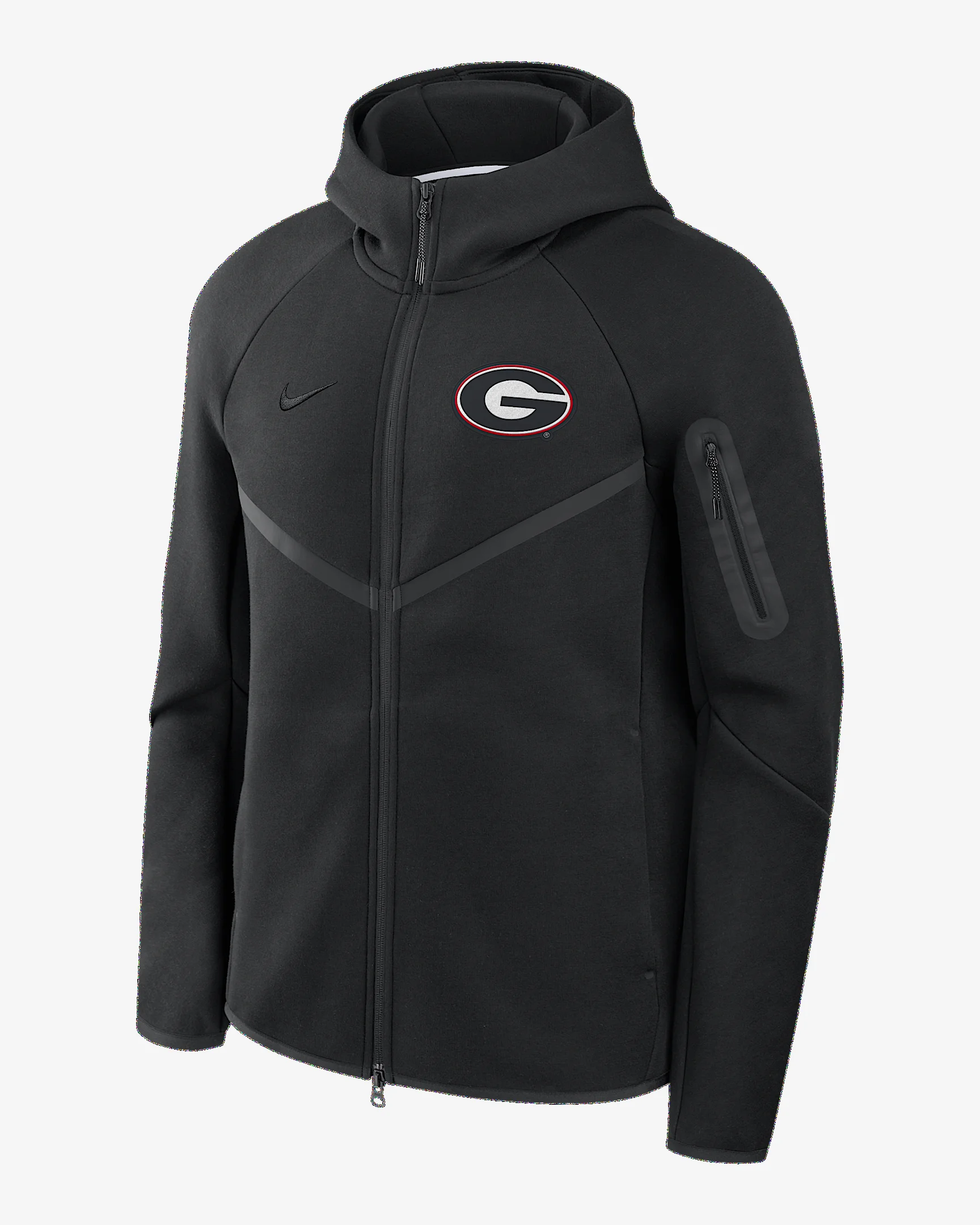 Georgia Tech Fleece Windrunner Men's Nike College Full-Zip Hooded Jacket - 1
