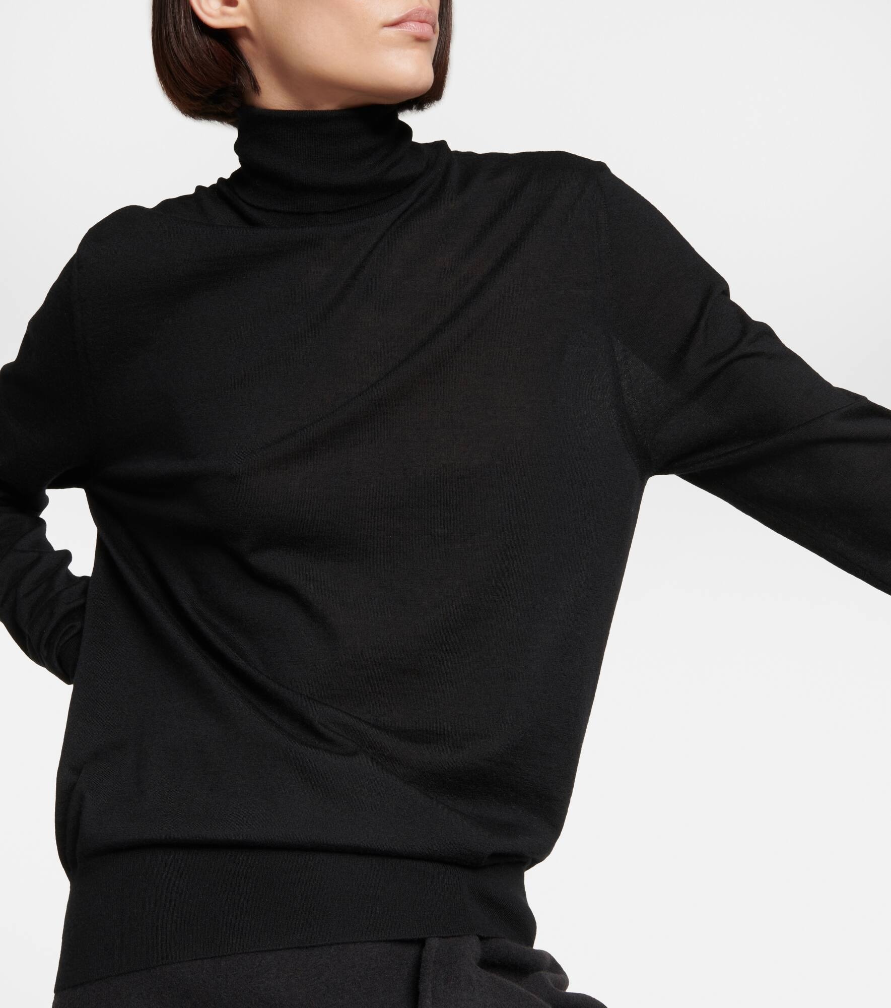 Eva cashmere turtleneck sweater - 4