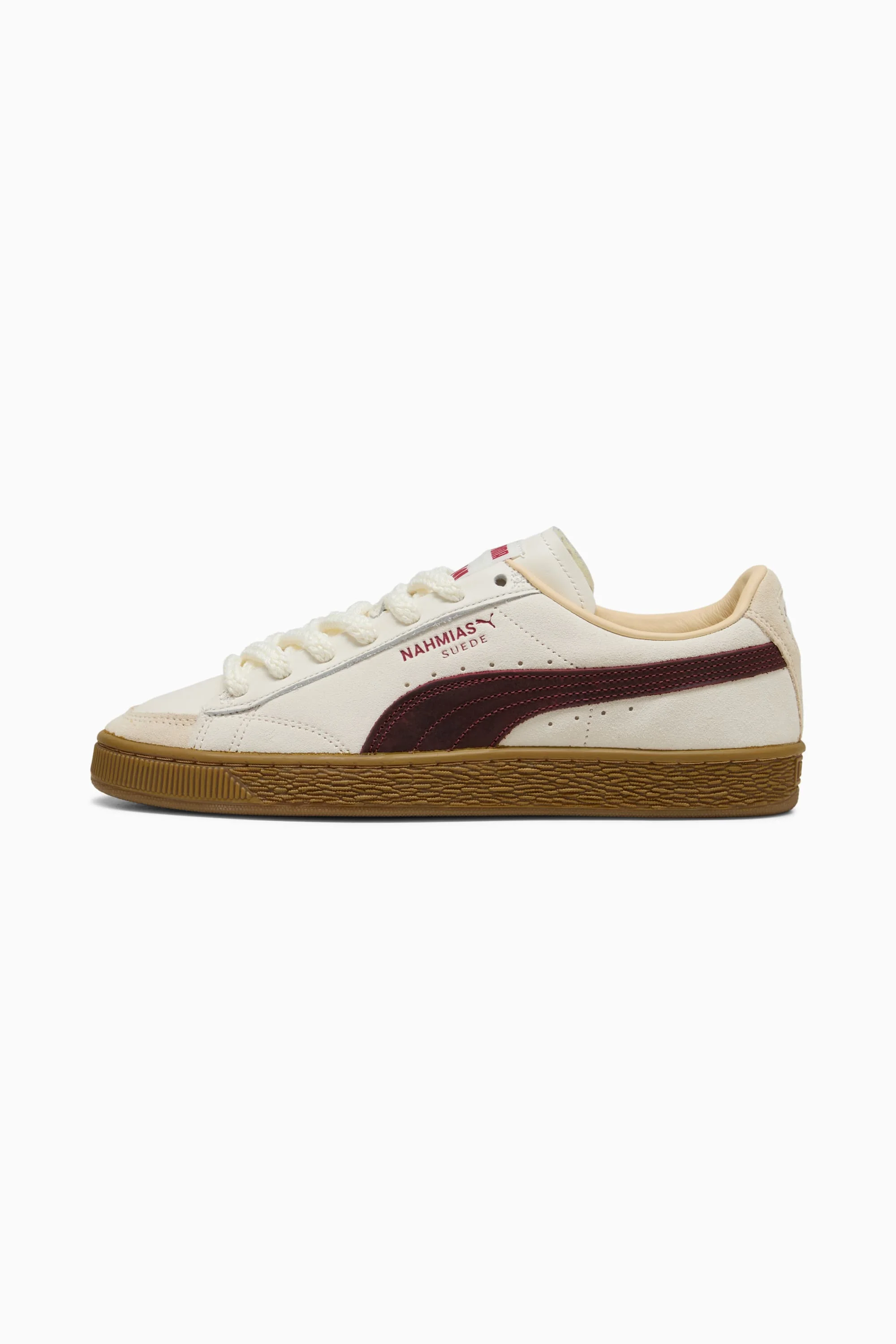 PUMA x NAHMIAS Suede Vintage Red Sneakers - 1