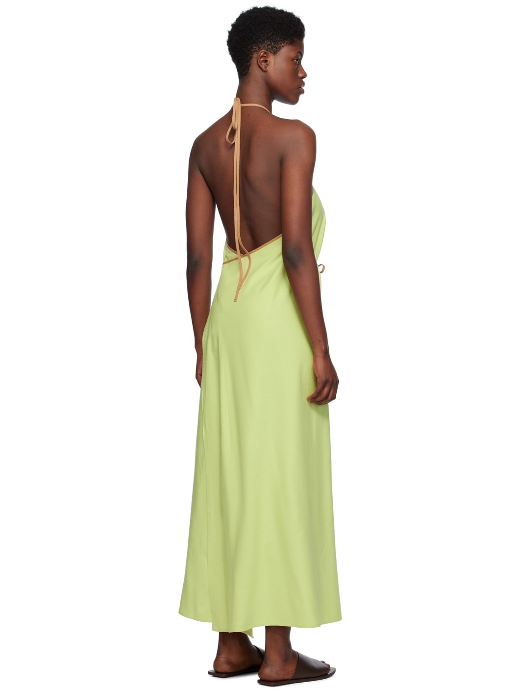 Green Ligo Maxi Dress - 3