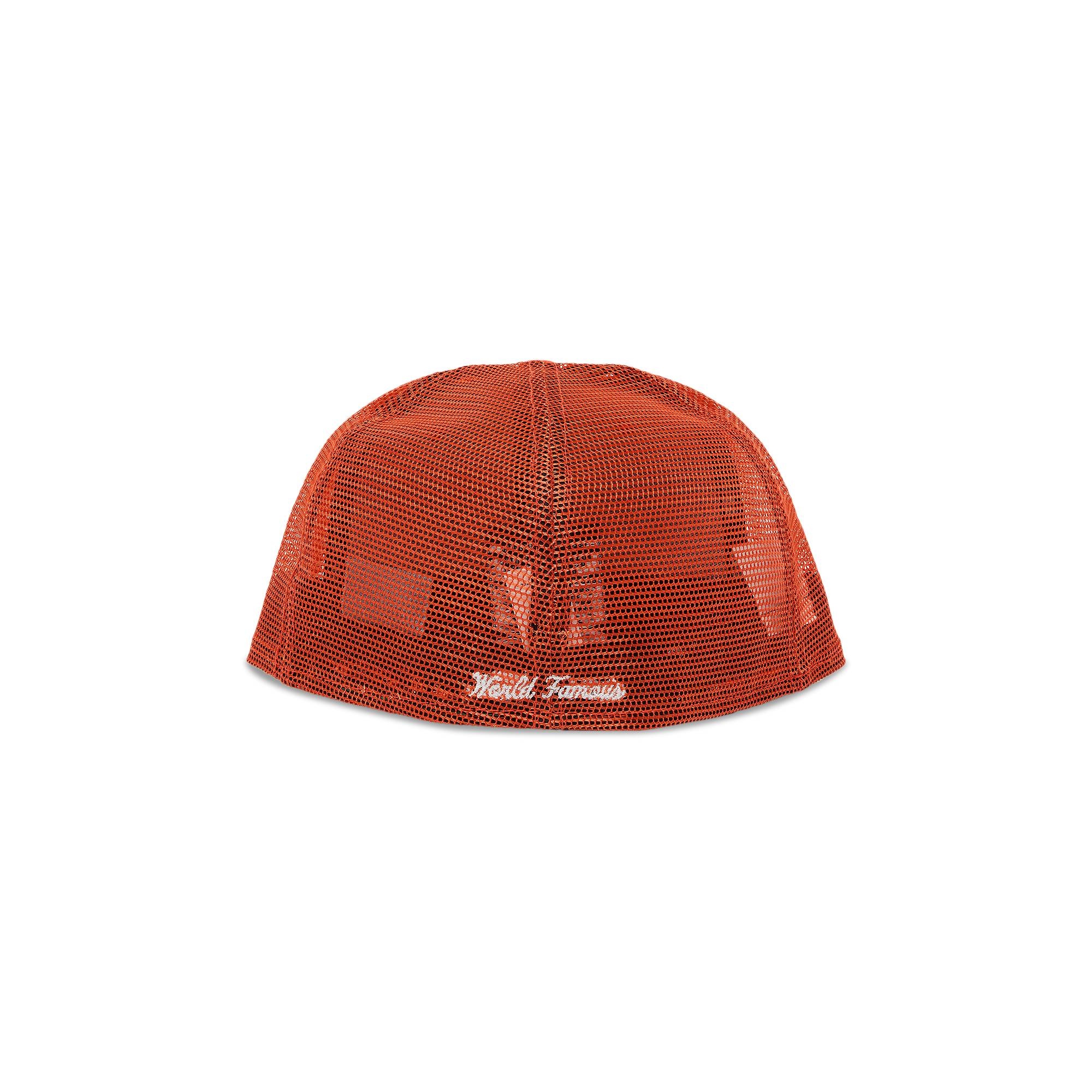 Supreme x New Era Box Logo Mesh Back 'Orange' - 4