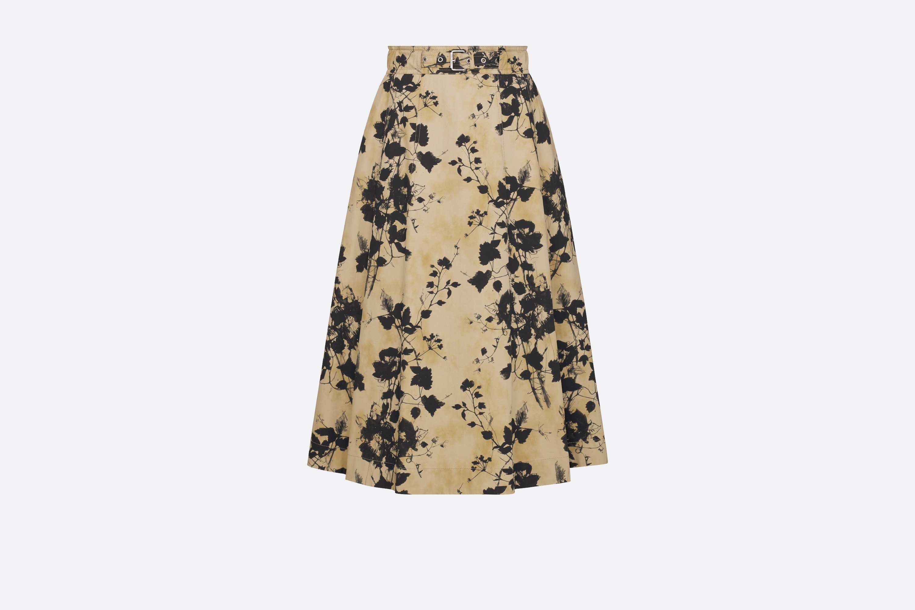 Flared Mid-Length Skirt - 1