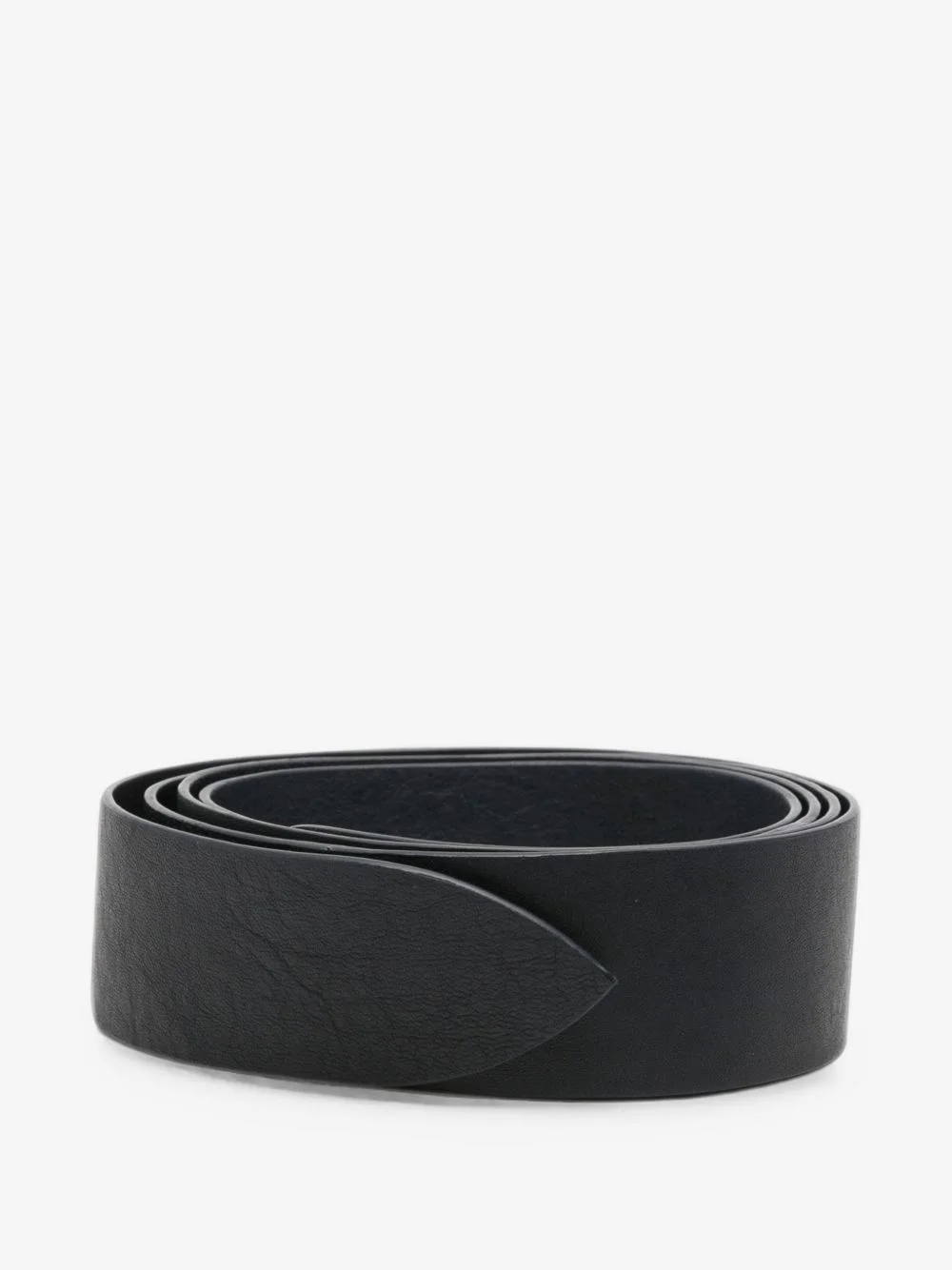 grained-effect belt - 1