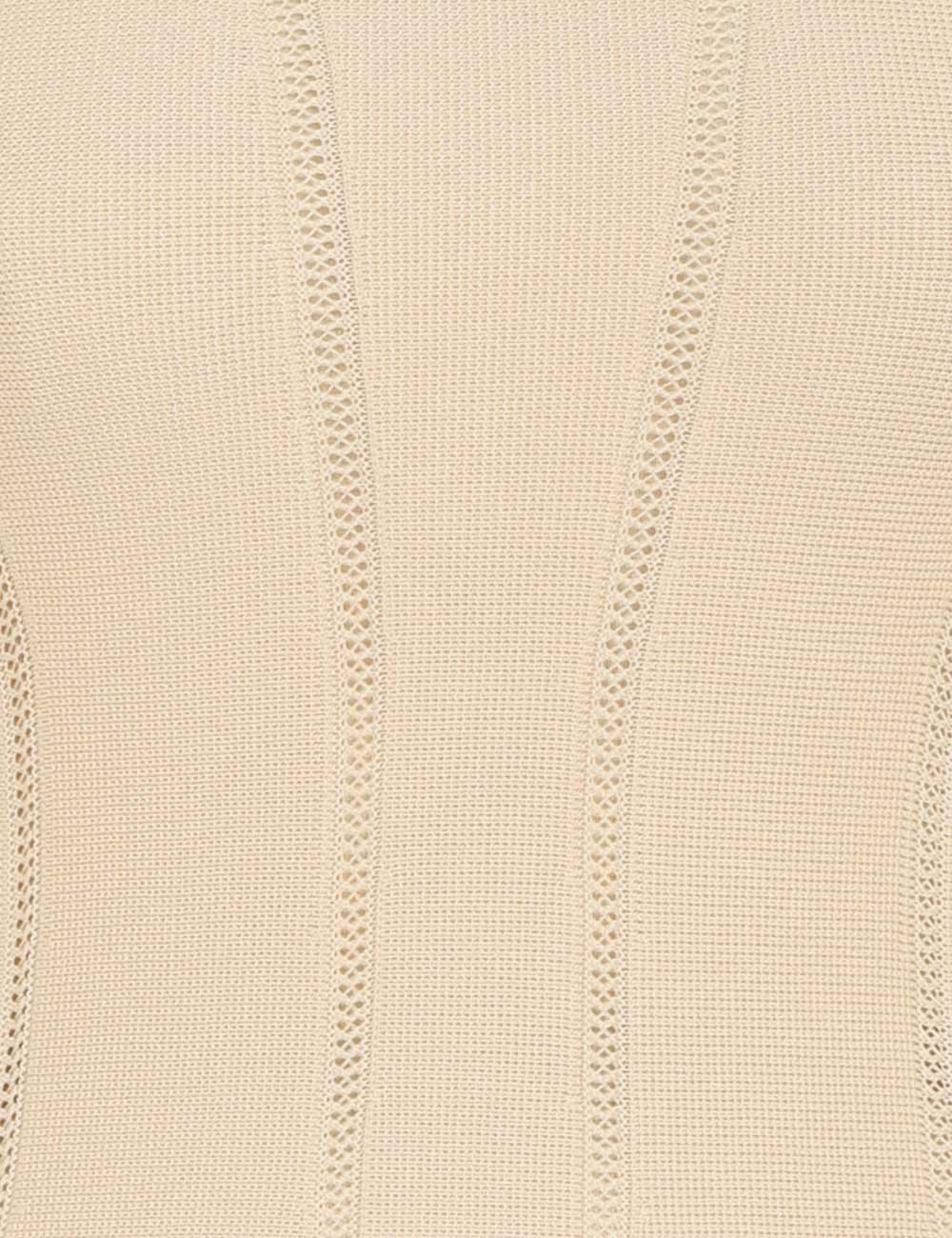 LUMINOSITY KNIT PANELLED TOP - 6