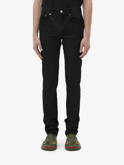 JW Anderson TWISTED SLIM FIT JEANS outlook