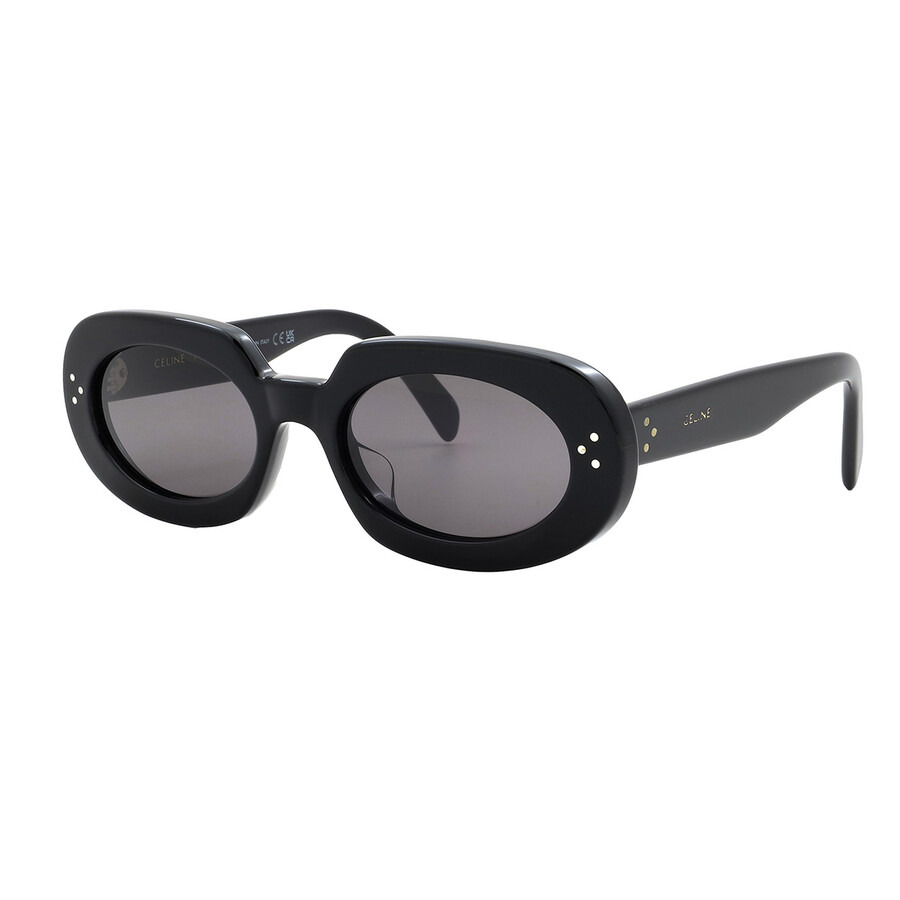 Celine Bold 3 Dots Grey Cat Eye Ladies Sunglasses CL40276U 01A 54 - 3