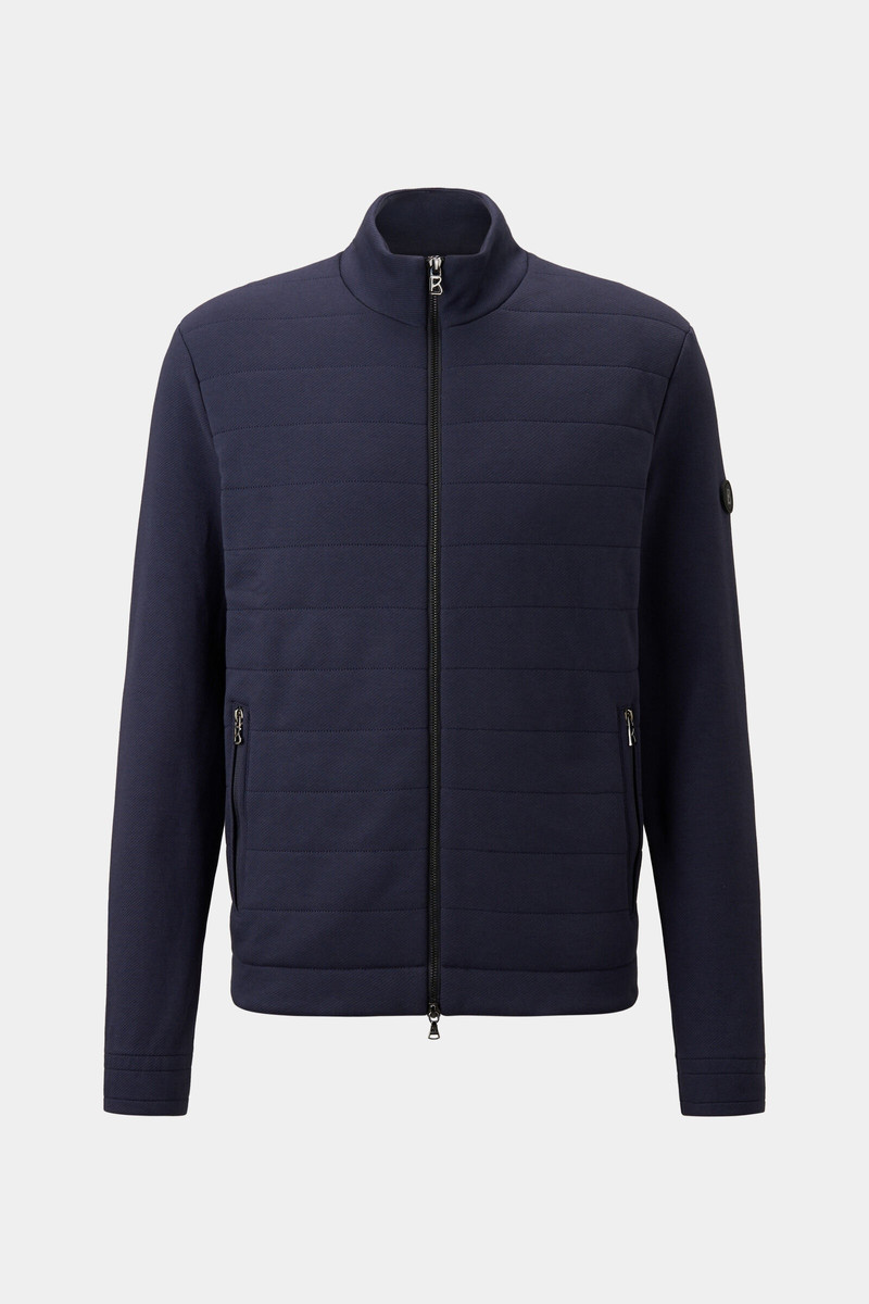 Jayden sweatshirt jacket in Navy blue 6
