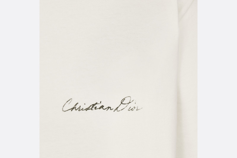 Handwritten Christian Dior Relaxed-Fit T-Shirt 6