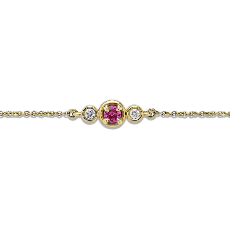 Birthstone Diamond Bonbon Bracelet 11