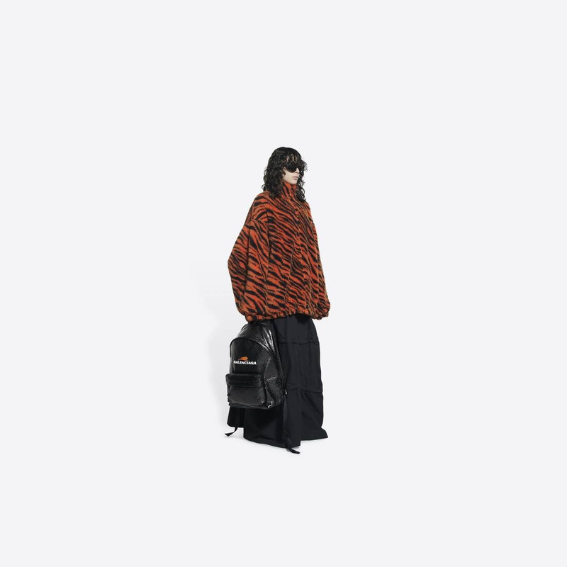 BALENCIAGA Year Of The Tiger Explorer Backpack in Black outlook