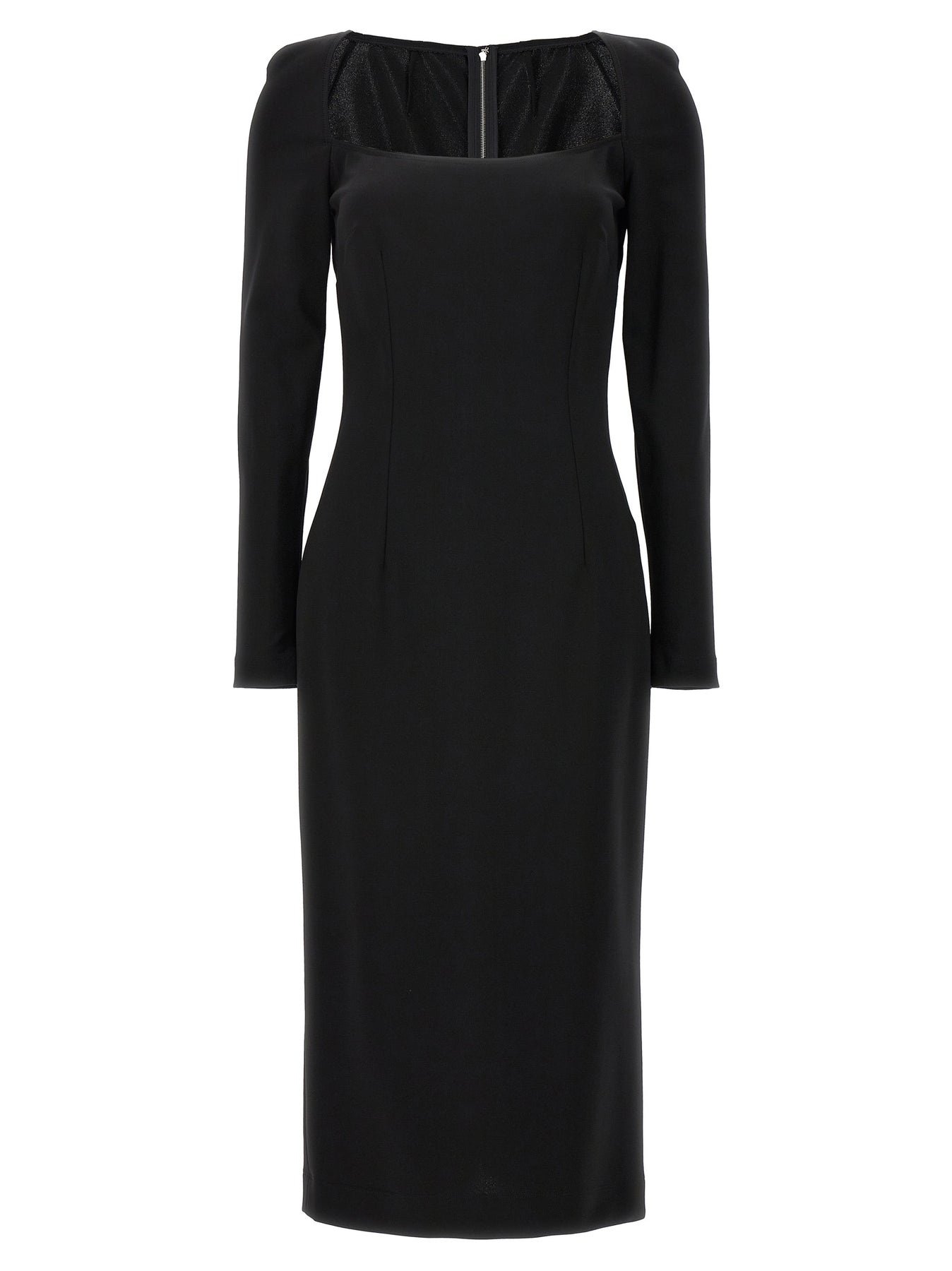 Milan Stitch Dress Dresses Black - 1