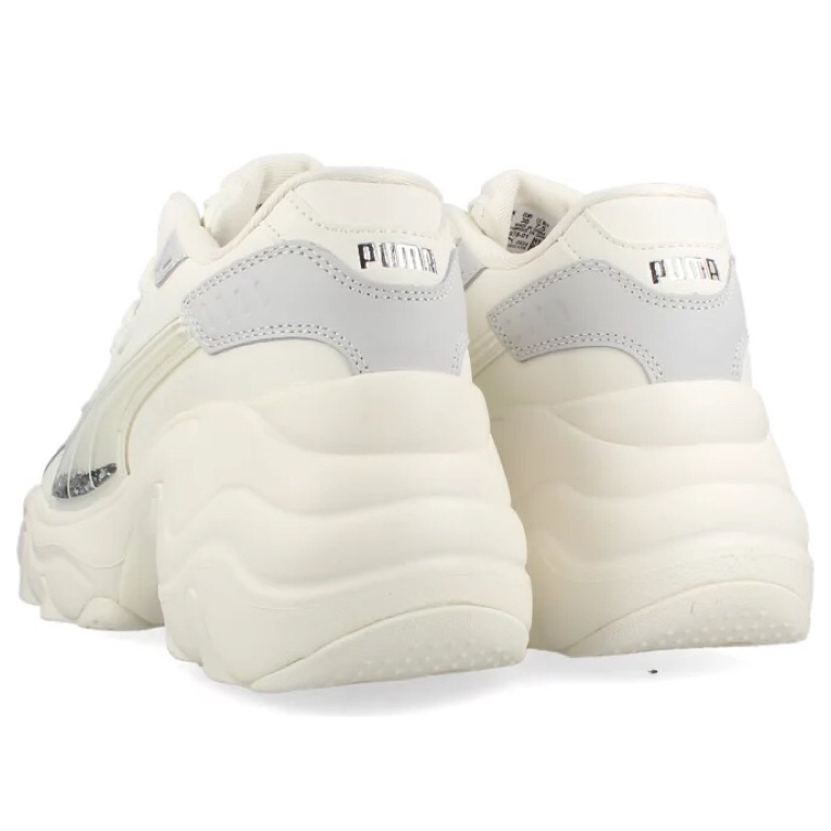 (WMNS) PUMA Pulsar Wedge 'Sequin White' 400978-01 - 4