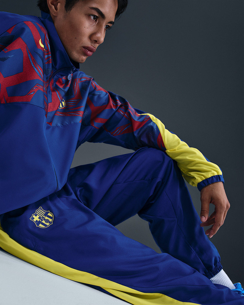 FC Barcelona Starting 5 Fourth Men's Nike Soccer Woven Pants 5