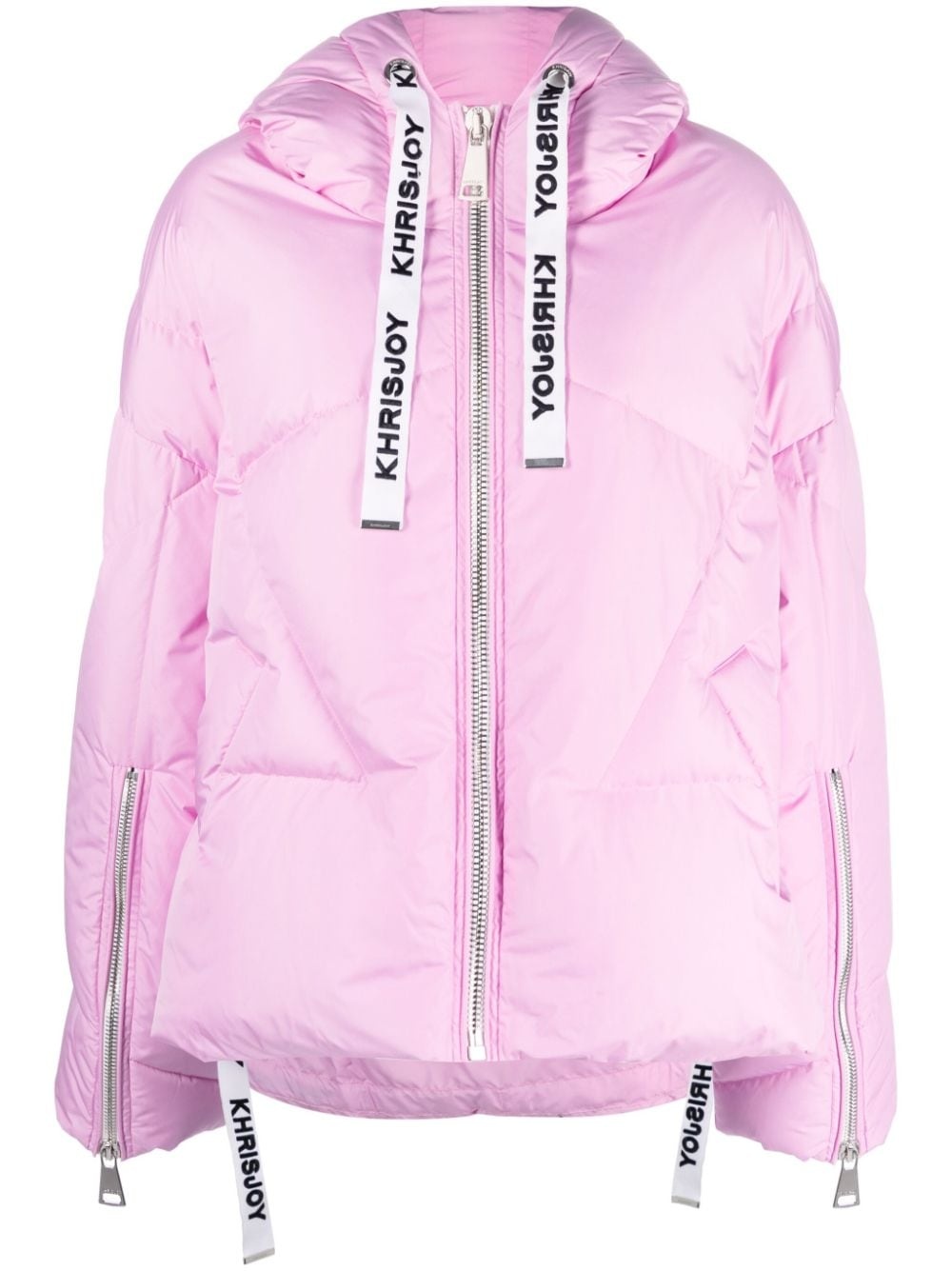 Khris Iconic hooded puffer jacket - 1